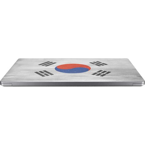 South Korean Flag Distressed Laptop Skins